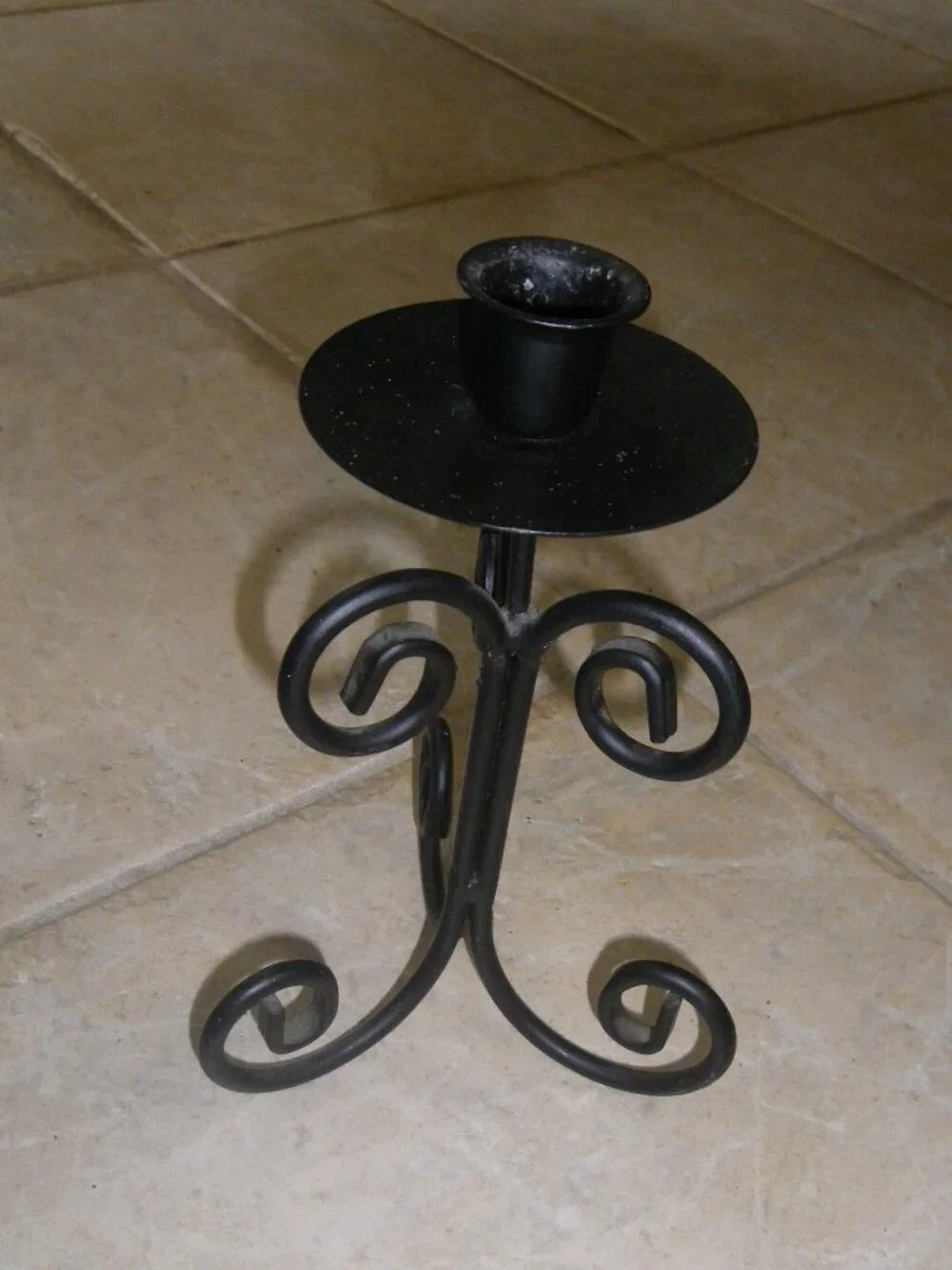 Modern Style Metal Candel Holder